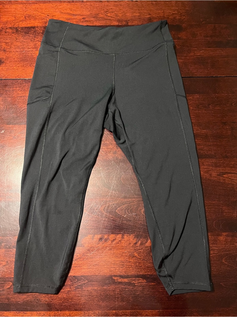 Victoria's Secret Black Sports Leggings with Logo Detail